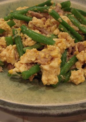 豚肉といんげんのチャンプルー-レシピのメイン写真