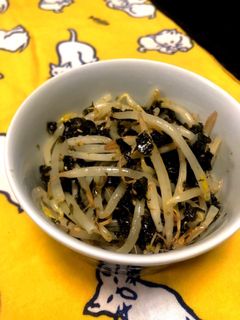 5分もかからないもやしと韓国海苔のナムル-レシピのメイン写真