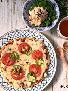 ポリ袋で簡単『ポリCOOKピザ』-レシピのメイン写真