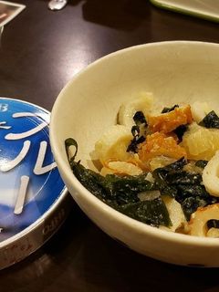竹輪わかめのわさび漬け和え-レシピのメイン写真