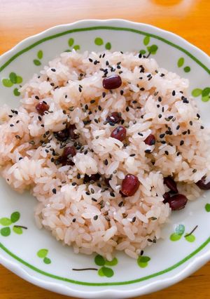 市販の素を使ったお赤飯-レシピのメイン写真