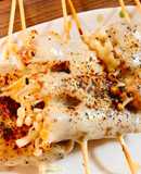 豚ロースえのき巻チーズ焼き〜紀州うめぶた