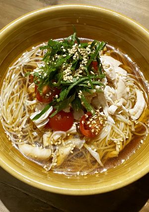 ぴりっとさっぱり！柚子胡椒素麺-レシピのメイン写真