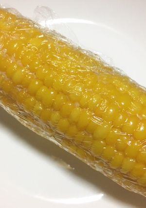 最小の手間でレンチンとうもろこし-レシピのメイン写真