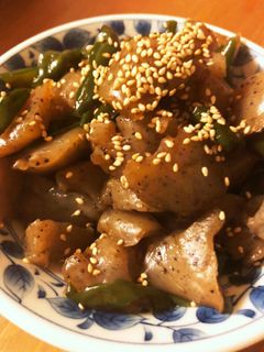 こんにゃくとピーマン簡単煮-レシピのメイン写真