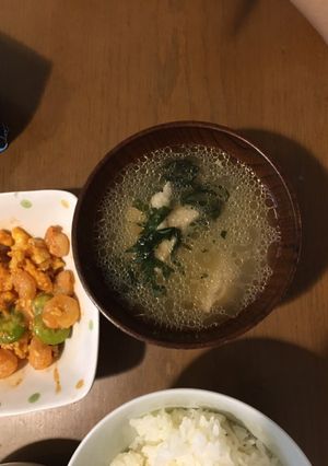 出汁が美味しい！鶏肉のスープ-レシピのメイン写真