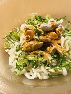 プチッとうどん使用●ささみ&冷やしうどん-レシピのメイン写真