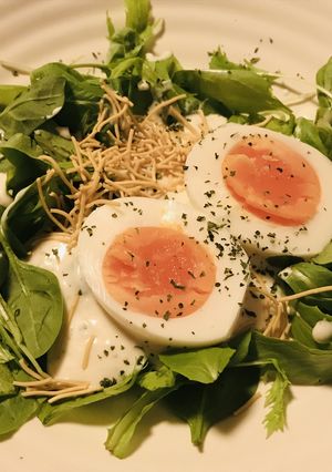 ゆずヨーグルトドレッシングのサラダ-レシピのメイン写真