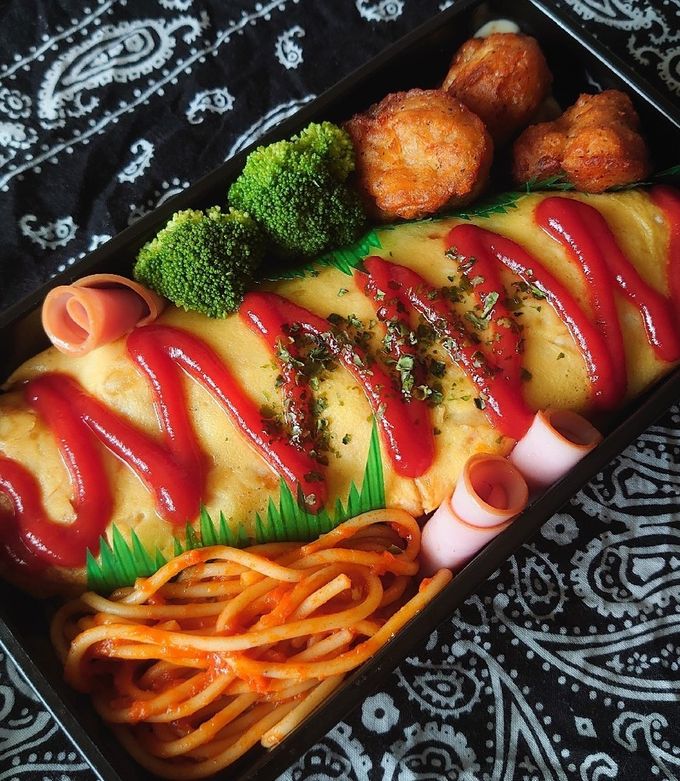 2020/8/6 オムライス弁当-レシピのメイン写真