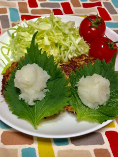 超簡単☆隠し味に味噌和風おろしハンバーグ-レシピのメイン写真