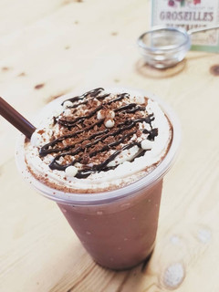 アイスココア(フラペチーノ風)甘さ控えめ-レシピのメイン写真