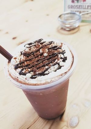 アイスココア(フラペチーノ風)甘さ控えめ-レシピのメイン写真