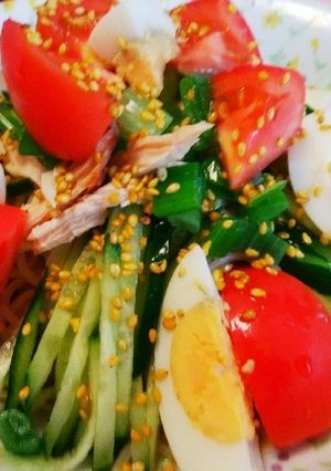 朝から食べれる♡絶品冷やし中華-レシピのメイン写真