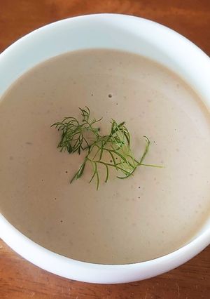 白い茄子のポタージュスープ-レシピのメイン写真