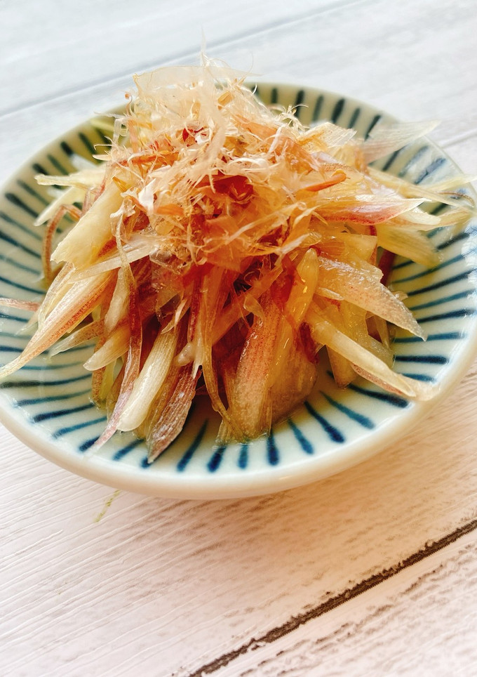 簡単！絶品おつまみ☆みょうがのごま油和え-レシピのメイン写真