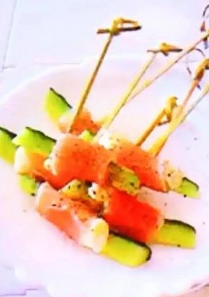 生ハムきゅうり☆クリームチーズおつまみ😋-レシピのメイン写真