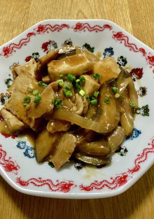 茄子と厚揚げの中華風辛子うま煮-レシピのメイン写真