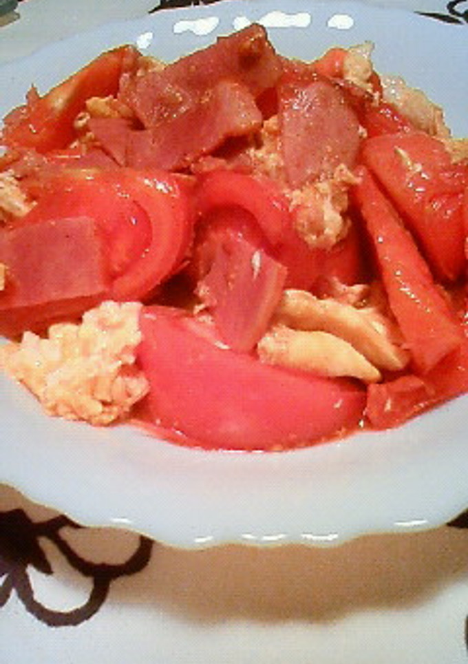 卵とトマトの炒め物-レシピのメイン写真