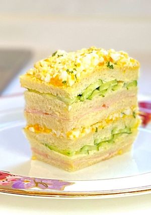 ケーキみたいなサンドイッチ-レシピのメイン写真