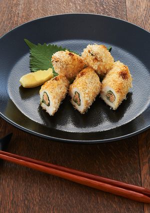 オーブンレンジで簡単！鶏ささみの明太巻き-レシピのメイン写真