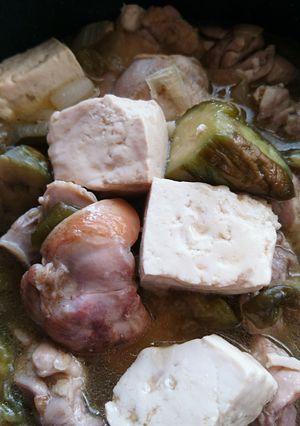 鶏肉と夏野菜の煮物(^o^)v-レシピのメイン写真