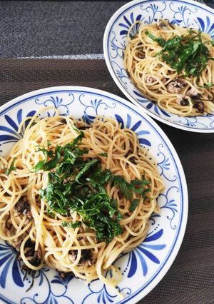 10分で完成、塩こんぶとツナのパスタ-レシピのメイン写真
