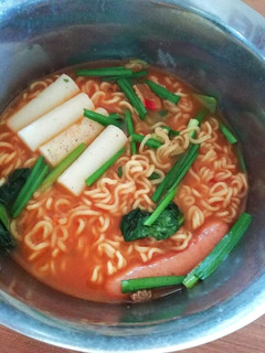 辛ラーメントッポギ☆ラッポギ-レシピのメイン写真