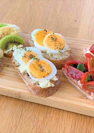 料理上手と言われちゃう♡簡単ブルスケッタ-レシピのメイン写真