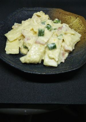カルボナーラ風ほわんたん-レシピのメイン写真