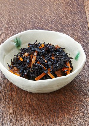 オーブンレンジでカンタン!ひじきの煮物-レシピのメイン写真