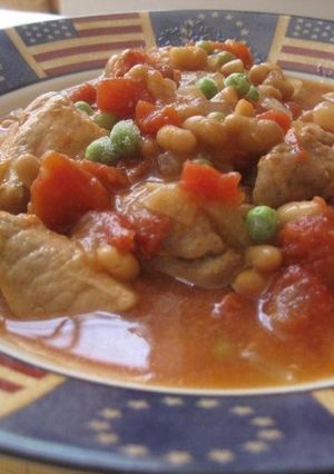 煮込むだけ♪ポーク&ビーンズ-レシピのメイン写真