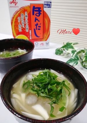 大葉と玉葱の♡冷やしみそ汁-レシピのメイン写真