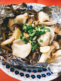 トースターで簡単!鯖缶としめじホイル焼き-レシピのメイン写真