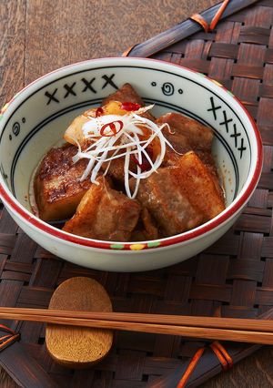 オーブンレンジで！豚の角煮-レシピのメイン写真