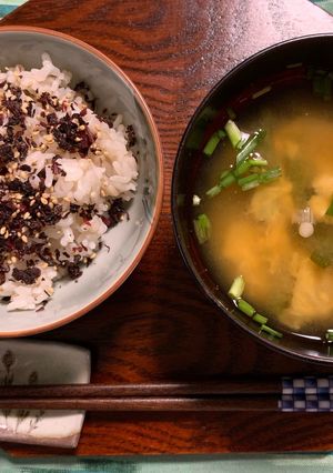 梅干しシソでゆかり作り-レシピのメイン写真