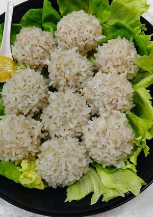 肉団子のもち米蒸し-レシピのメイン写真