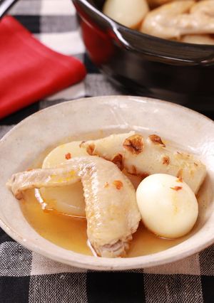 ピリ辛！コク旨！手羽先の中華風おでん-レシピのメイン写真