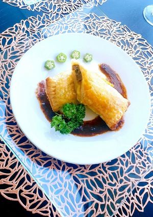レトルトハンバーグパイ-レシピのメイン写真