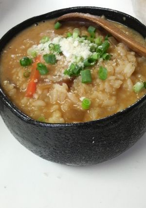 味噌チーズがミソ♪和風なカレーリゾット♪-レシピのメイン写真