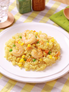 えび入り!カレーピラフ-レシピのメイン写真