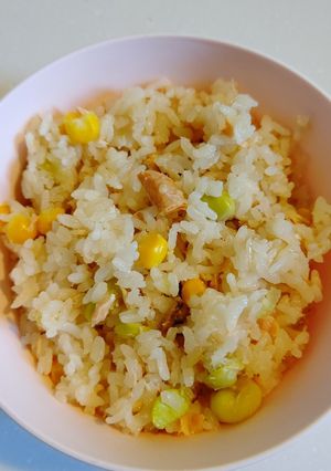 鮭の和風炊き込みご飯(離乳食完了期)-レシピのメイン写真