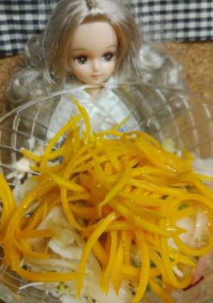 リカちゃん♡コリンキーのサラダꕤ*｡ﾟ-レシピのメイン写真