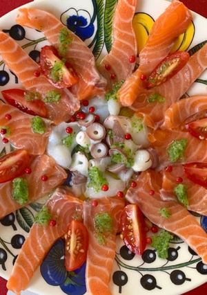 魚介のカルパッチョ-レシピのメイン写真