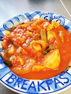 胸肉と夏野菜の簡単煮込み-レシピのメイン写真