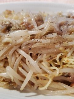 豚肉とザーサイともやしのあんかけ焼きそば-レシピのメイン写真