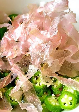 THE オクラと削りかまぼこ-レシピのメイン写真
