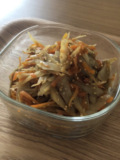 きんぴらごぼう-レシピのメイン写真