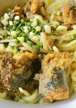 THE サバ缶de沖縄そば-レシピのメイン写真
