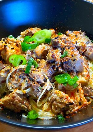 焼きさばそうめん-レシピのメイン写真