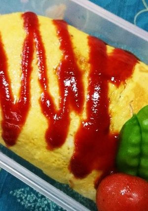 簡単お弁当シリーズvol.5 オムライス-レシピのメイン写真
